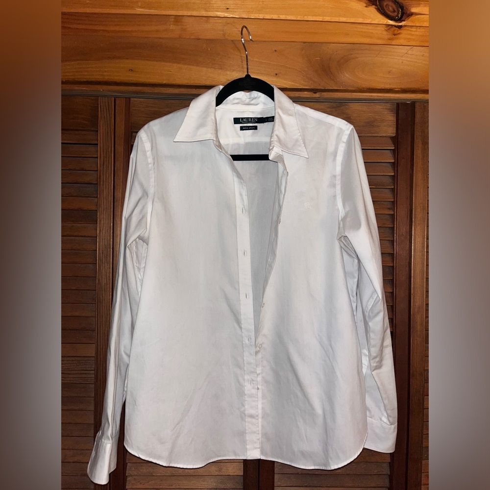 Ralph Lauren White Button Down